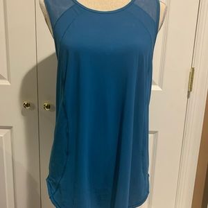 Lululemon sculpt tank size 10 teal green